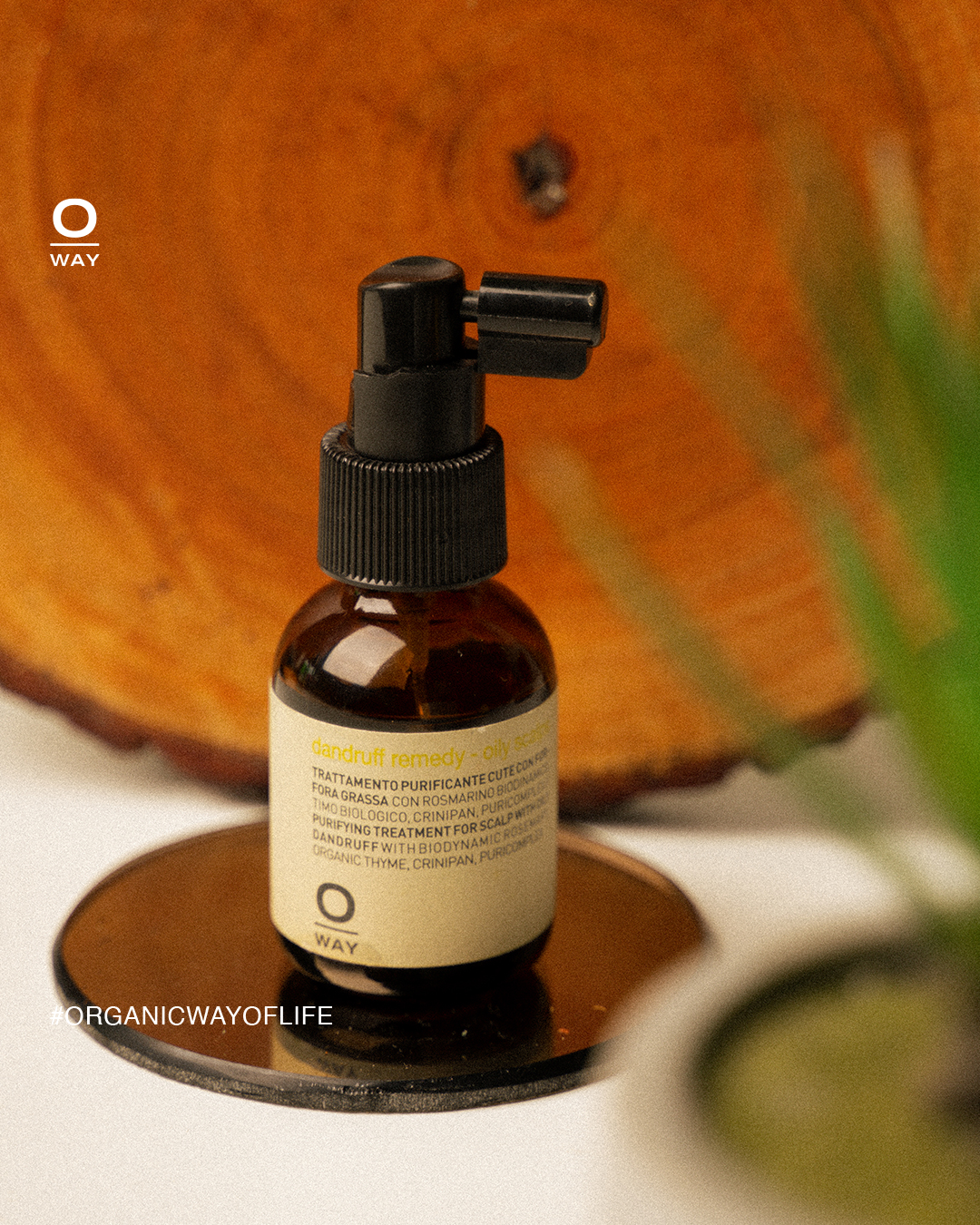Xịt dưỡng tóc Oway Dandruff Remedy Oily Scalps – 50ml hỗ trợ điều trị gàu và cân bằng da đầu dầu