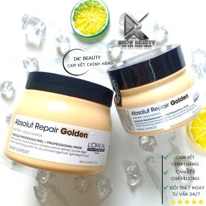 Dầu Hấp Ủ Nhũ Vàng Phục Hồi Tóc Hư Tổn Toàn Diện Loreal Professionnel