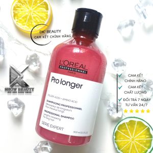Dầu Gội Giảm Đứt Gãy Rụng Làm Tóc Chắc Khỏe Và Dài Hơn Loreal Professionnel - Pro Longer 300ml