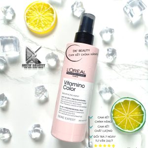 Xả Khô Dưỡng Giữ Màu Chống Nắng Tóc Nhuộm Loreal Professionnel - Vitamino Color 190ml