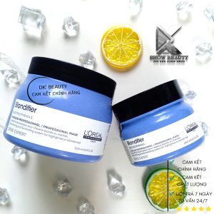 Dầu Hấp Ủ Giữ Màu Tăng Cường Ánh Sắc Trên Tóc Nhuộm Sáng Màu Loreal Professionnel - Blondifier Gloss