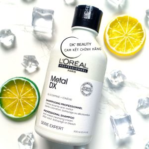 Dầu Gội Thải Độc Cho Tóc Nhuộm, Tẩy Giúp Tóc Khỏe Mềm Mượt Và Bóng Mượt Loreal Professionnel - Metal DX 300ml