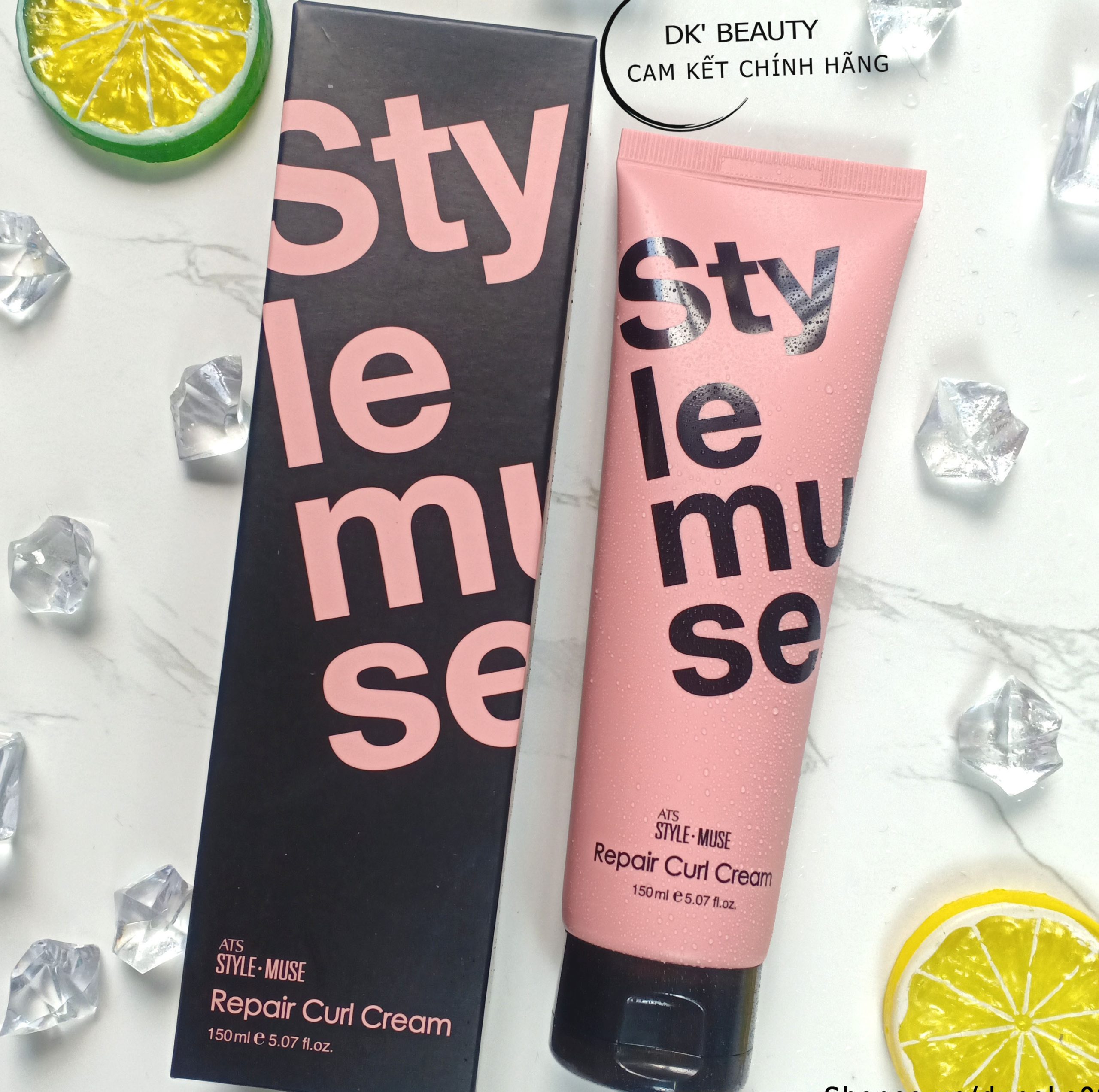 Kem Tạo Kiểu Dành Cho Tóc Xoăn ATS -  Stylemuse Repair Curl Cream
