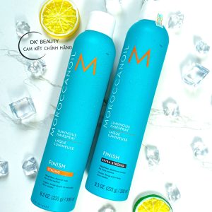 Xịt Gôm Tạo Kiểu Xịt Bóng Giữ Nếp Mạnh, Siêu Mạnh Moroccanoil - Luminous Hairspray