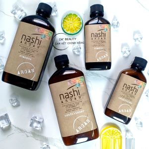Dầu Gội Xả Phục Hồi Tóc Hư Tổn Giúp Tóc Bóng Mềm Mượt - Nashi Argan