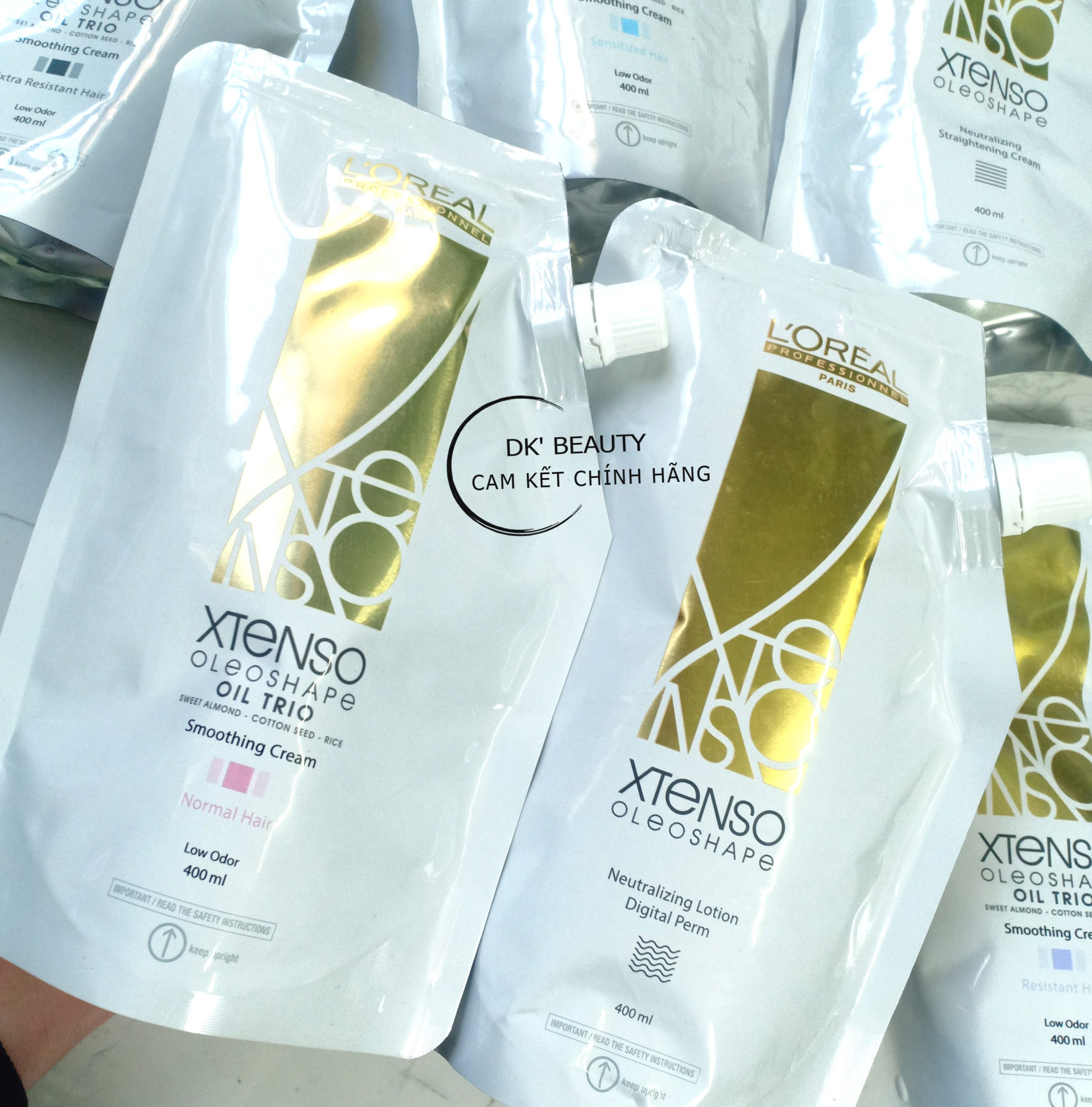 Thuốc Duỗi Tóc, Uốn Tóc Oleo Shape - Loreal Professionnel