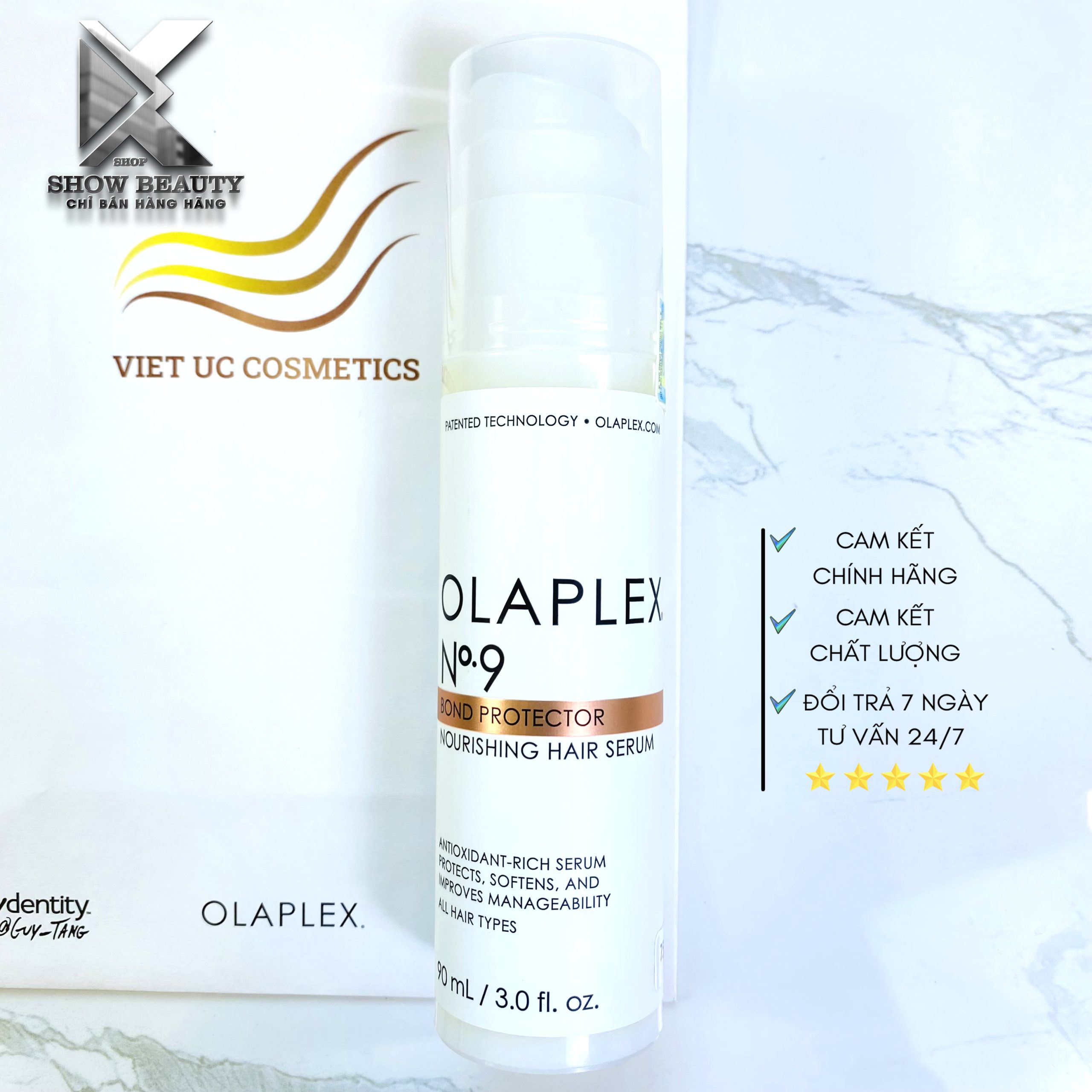 Serum Nuôi Dưỡng Và Bảo Vệ Tóc Chuyên Sâu Olaplex No9 - 90ml