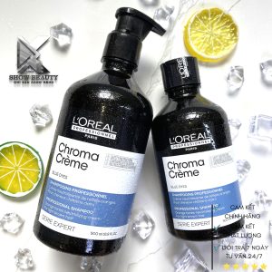 Dầu Gội Khử Đỏ Cực Mạnh Loreal Professionnel Giúp Màu Nhuộm Luôn Tươi Sáng Chroma Crème Green Dyes