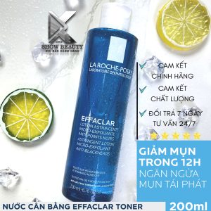 Nước Cân Bằng Giàu Khoáng Cho Da Dầu Mụn La Roche Posay - Effaclar As 200ml