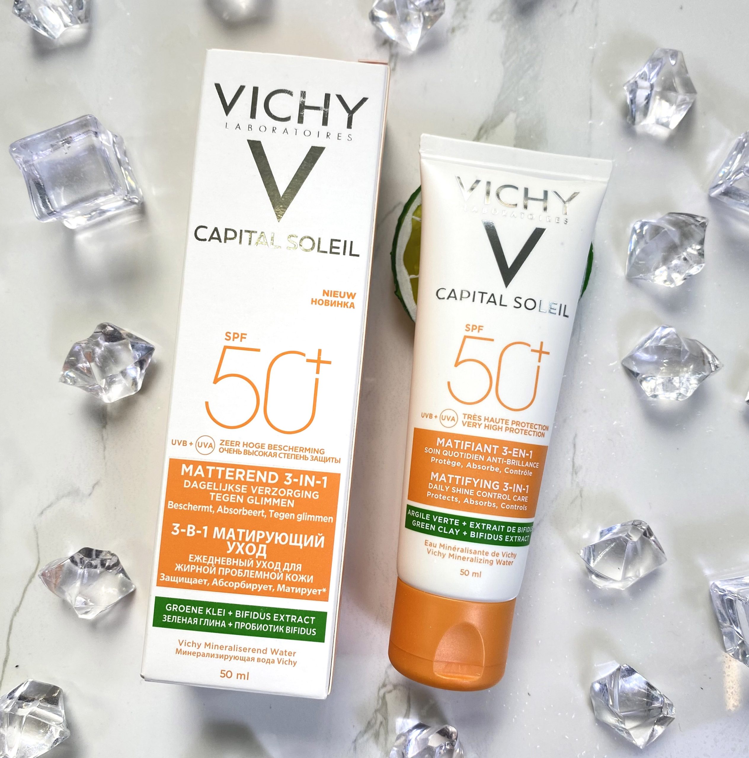 Kem Chống Nắng Vichy Chống Ô Nhiễm Và Bụi Mịn Hàng Ngày SPF50+ Chống Tia UVA UVB 50ml