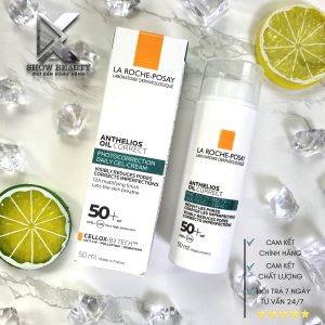 Kem Chống Nắng La Roche Posay Dạng Gel Giúp Giảm Mụn, Kiểm Soát Bóng Nhờn Anthelios Oil Correct 50ml