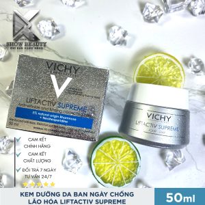 Kem Dưỡng Da Ban Ngày Giảm Nếp Nhăn Chuyên Sâu Vichy - LiftActiv Supreme 50ml