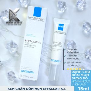 Kem Giảm Mụn Chuyên Biệt La Roche Posay - Effaclar A.I 15ml