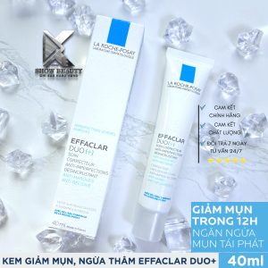 Kem Giảm Mụn, Ngừa Thâm Và Mụn Tái Phát La Roche Posay - Effaclar Duo+ 40ml