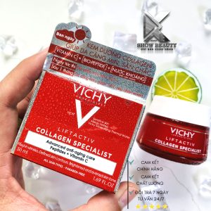 Kem Dưỡng Ban Ngày Cải Thiện Dấu Hiệu Lão Hóa Do Thiếu Hụt Collagen Vichy - 50ml