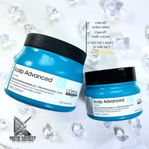 Hấp Tẩy Tế Bào Chết Loreal, Khoẻ Da Đầu Chống Rụng, Gàu, Dầu - Dành Cho Da Đầu Dư Dầu