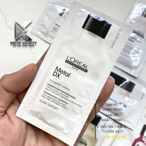 Dầu Gội Thải Độc Cho Tóc Nhuộm, Tẩy Giúp Tóc Khỏe Mềm Mượt Và Bóng Mượt Loreal Professionnel - Metal DX