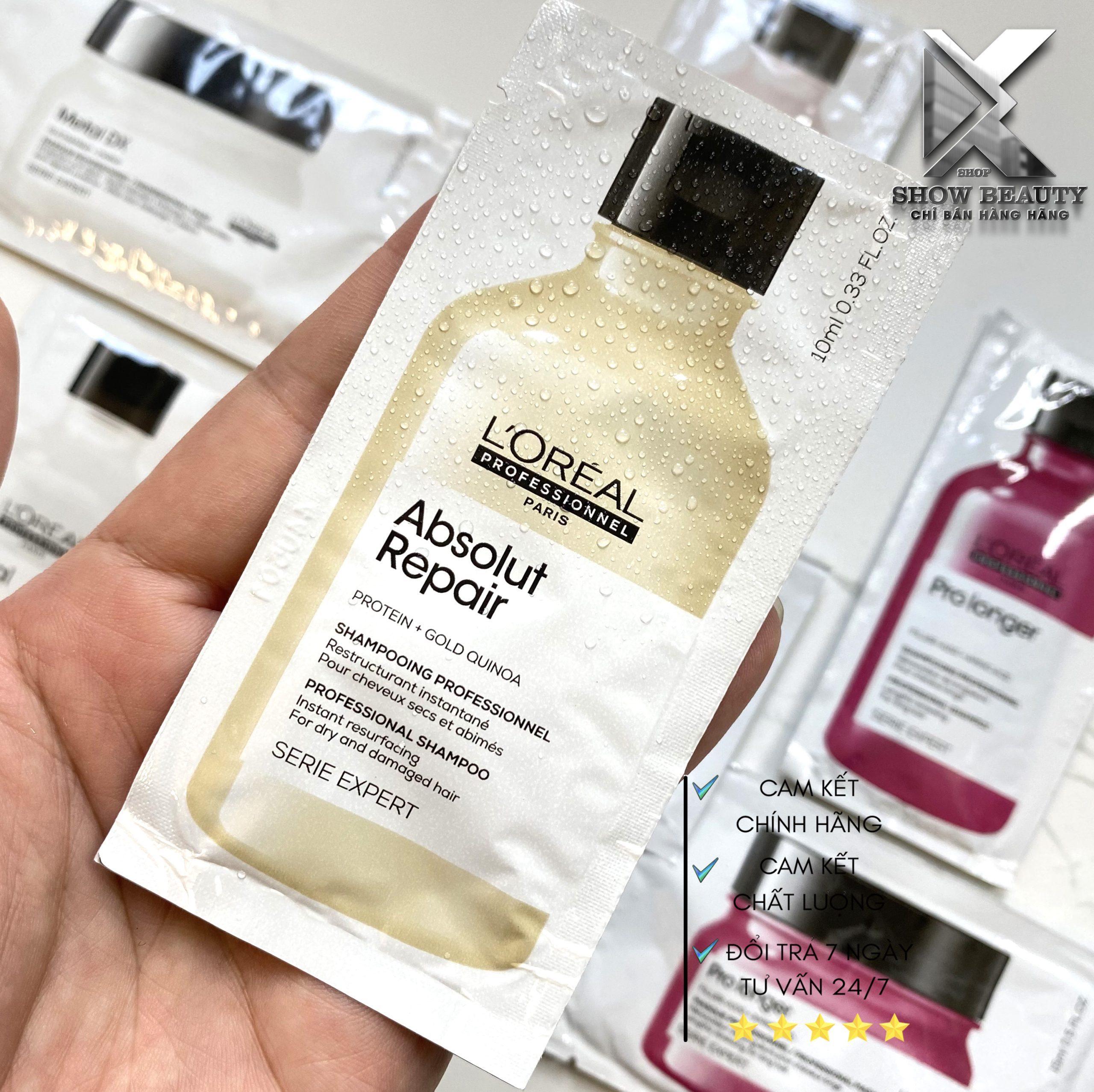 Dầu Gội Phục Hồi Tóc Hư Tổn Loreal Professionnel ( Dạng Tester )