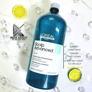 Dầu Gội Ngừa Dầu, Cân Bằng Dưỡng Chất Và Độ Ẩm Loreal Professionnel Scalp Advanced Anti-Gras Oiliness