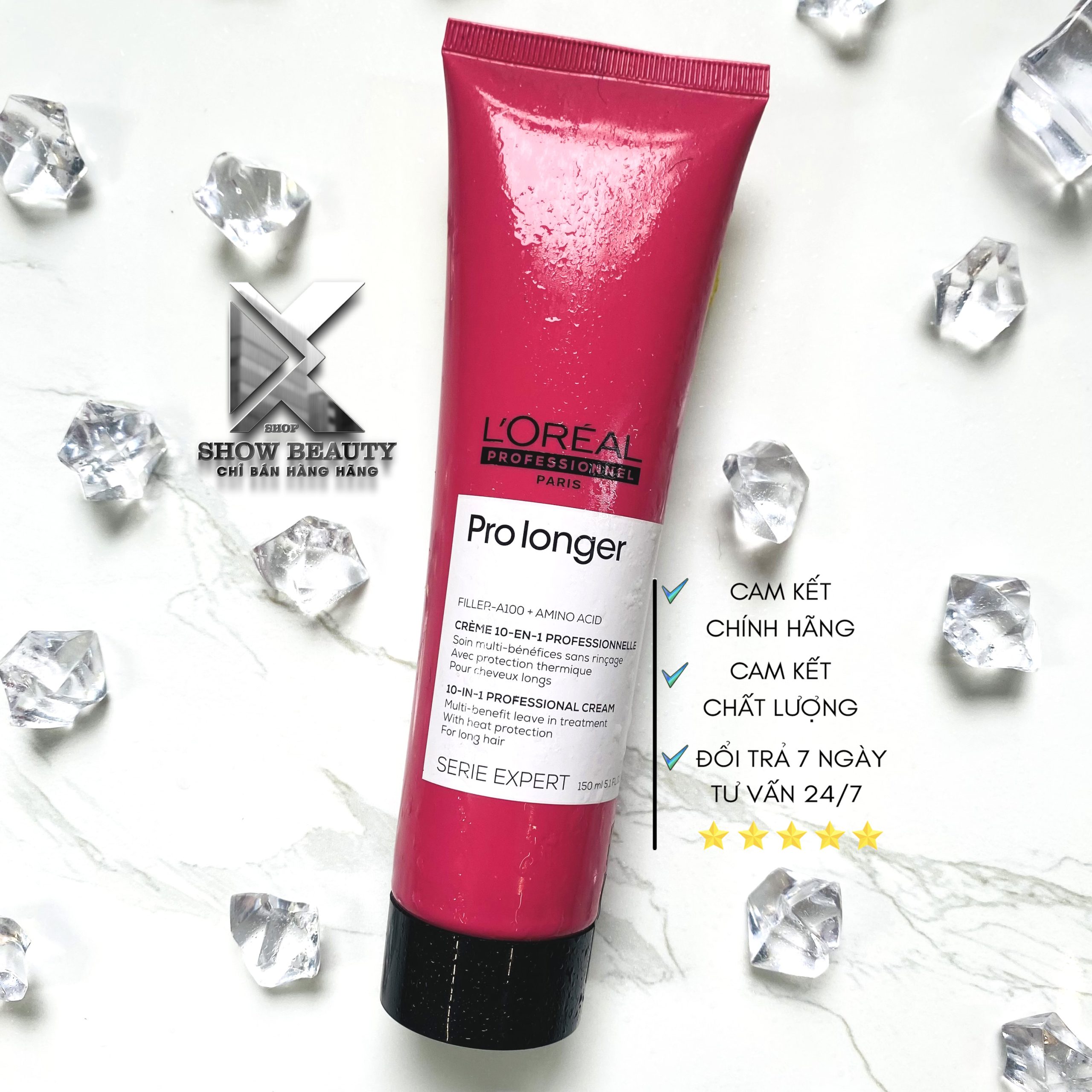 Xả Khô Giảm Đứt Gãy Rụng Chẻ Ngọn Loreal Professional - Pro Longer 150ml