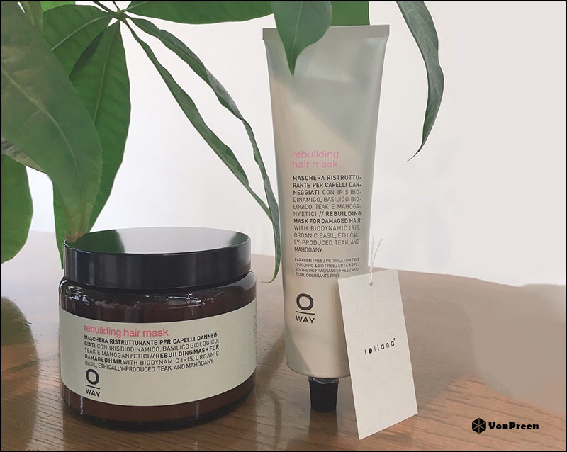 Mặt nạ tóc Oway Rebuilding Hair Mask – Tái tạo cấu trúc tóc bị tổn thương và ô nhiễm