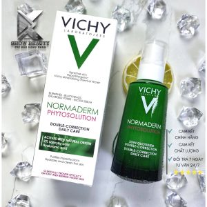 Kem Dưỡng Dành Cho Da Mụn Với Tác Động Kép Vichy Normaderm Phytosolution 50ml Dạng Gel Sữa