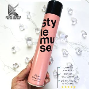 Xịt ATS phun sương tăng cường tối đa độ bóng cho mái tóc - Stylemuse Shine Spray