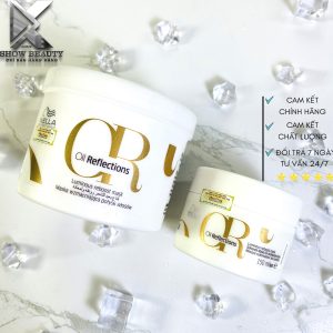 Dầu hấp WELLA Oil giúp tóc mềm mượt và sáng bóng Reflections Luminous Reboost