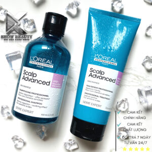 Dầu gội L'Oréal Professionnel dưỡng tóc dịu nhẹ giúp cân bằng da đầu Scalp 300ml - Dành cho da đầu nhạy cảm