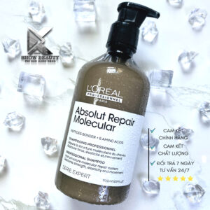 Dầu Gội Siêu Phục Hồi Peptides Cấp Phân Tử L'Oréal Professionnel - Absolut Repair Molecular 500ml