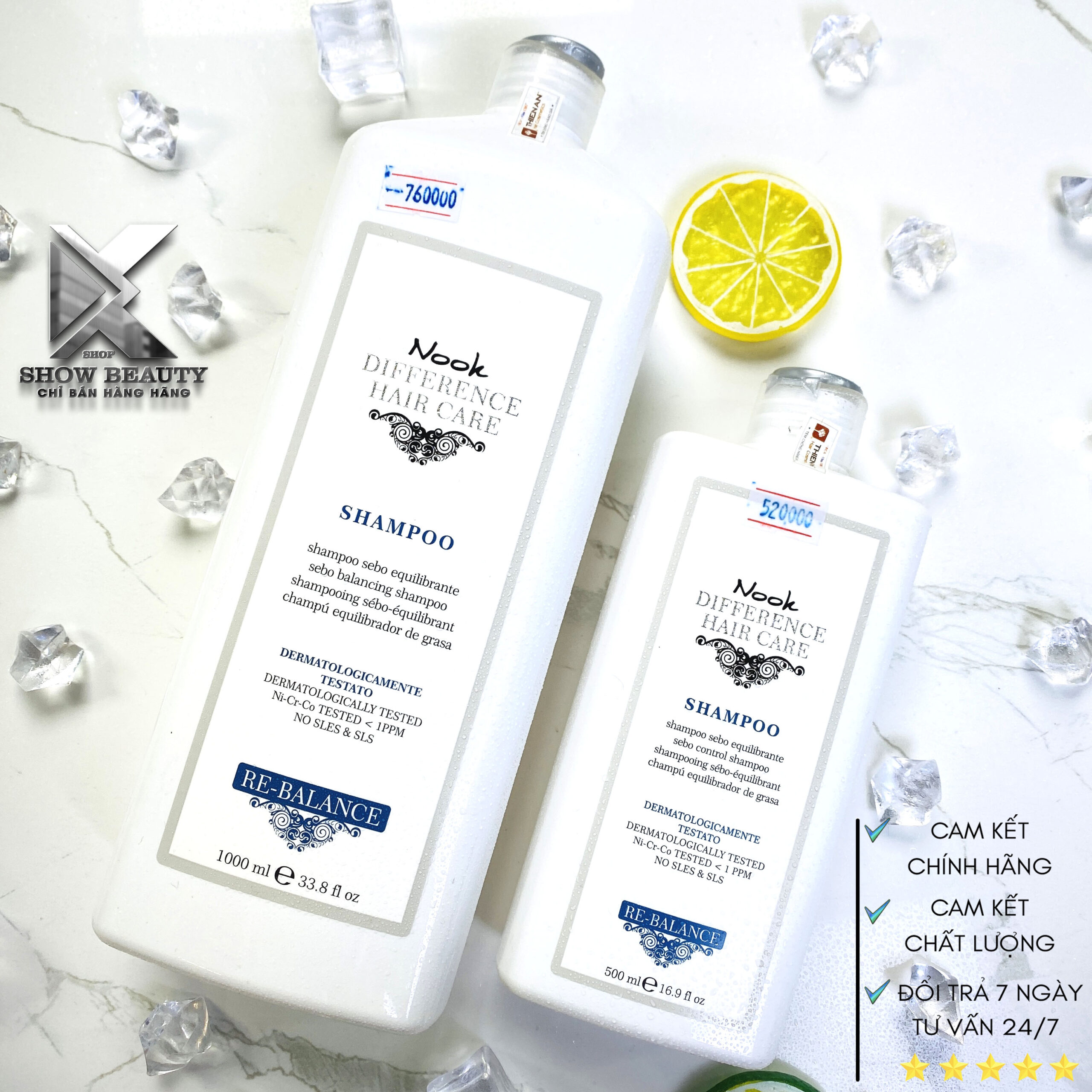 Dầu gội ngừa gàu và ngừa dầu cho tóc Nook - Purifying Shampoo