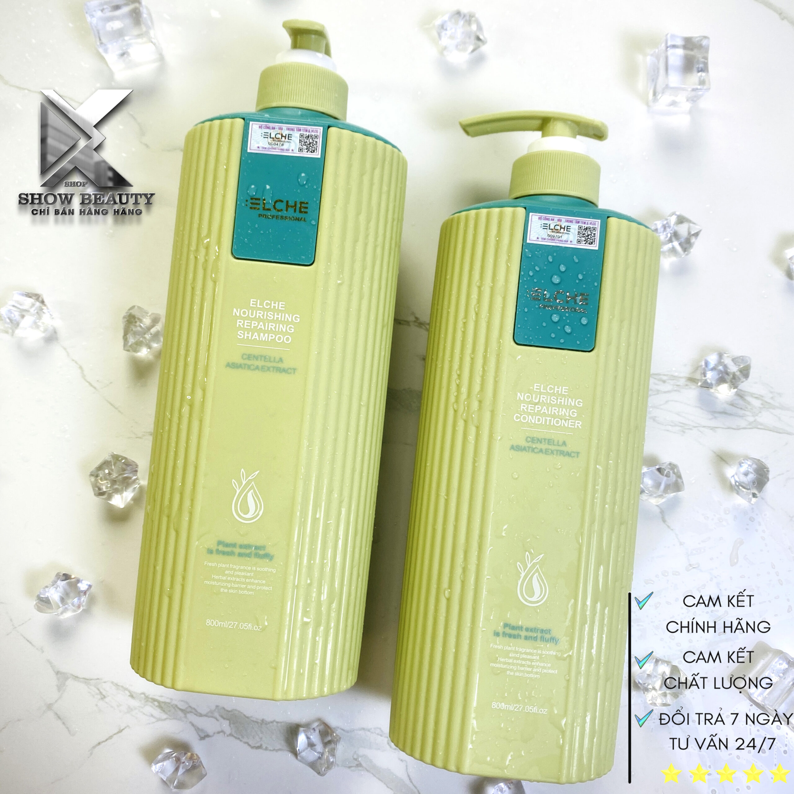 Dầu Gội Nuôi Dưỡng Và Phục Hồi ELCHE - Rất Thơm