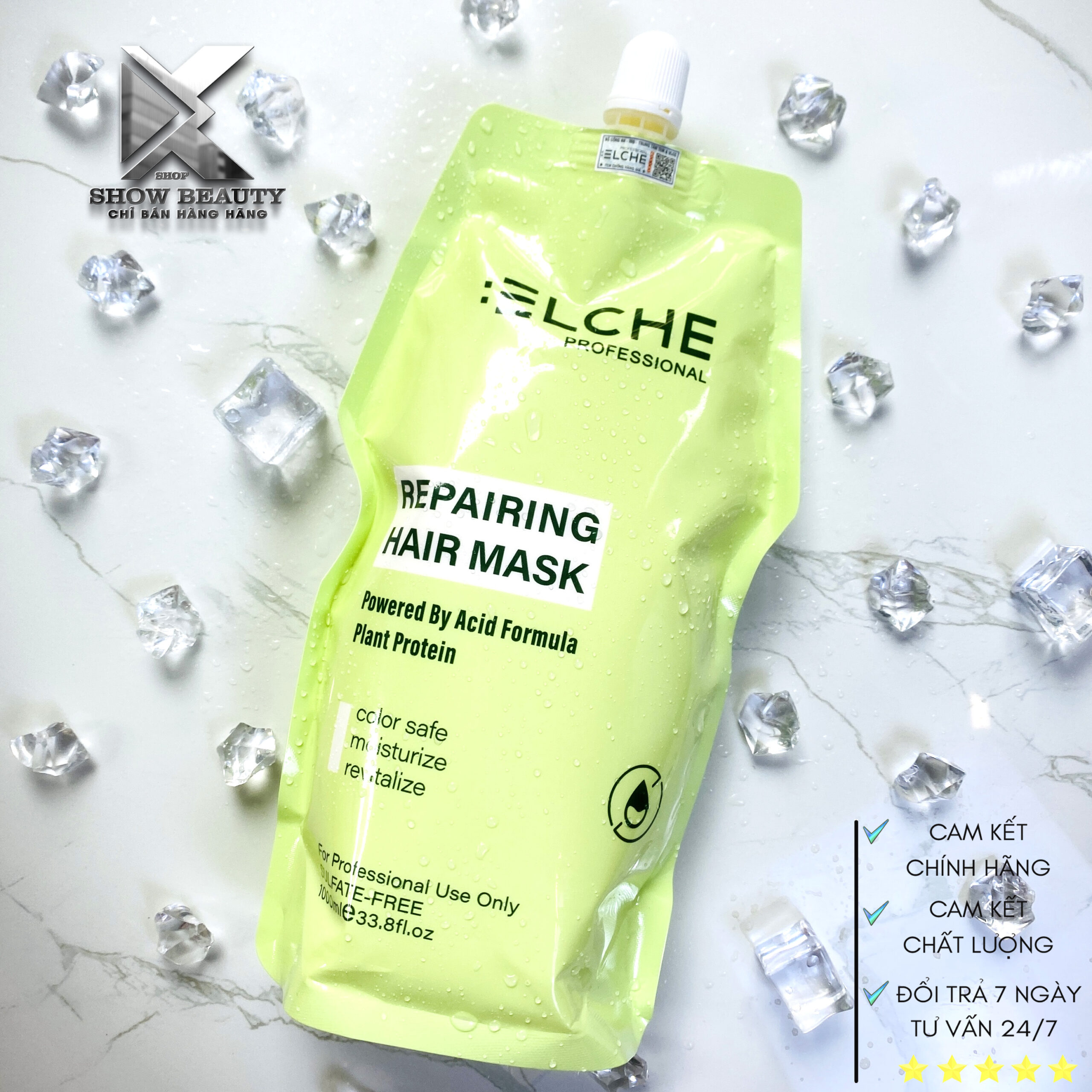Hấp ELCHE Phục Hồi Và Tái Tạo Tóc - 1000ml