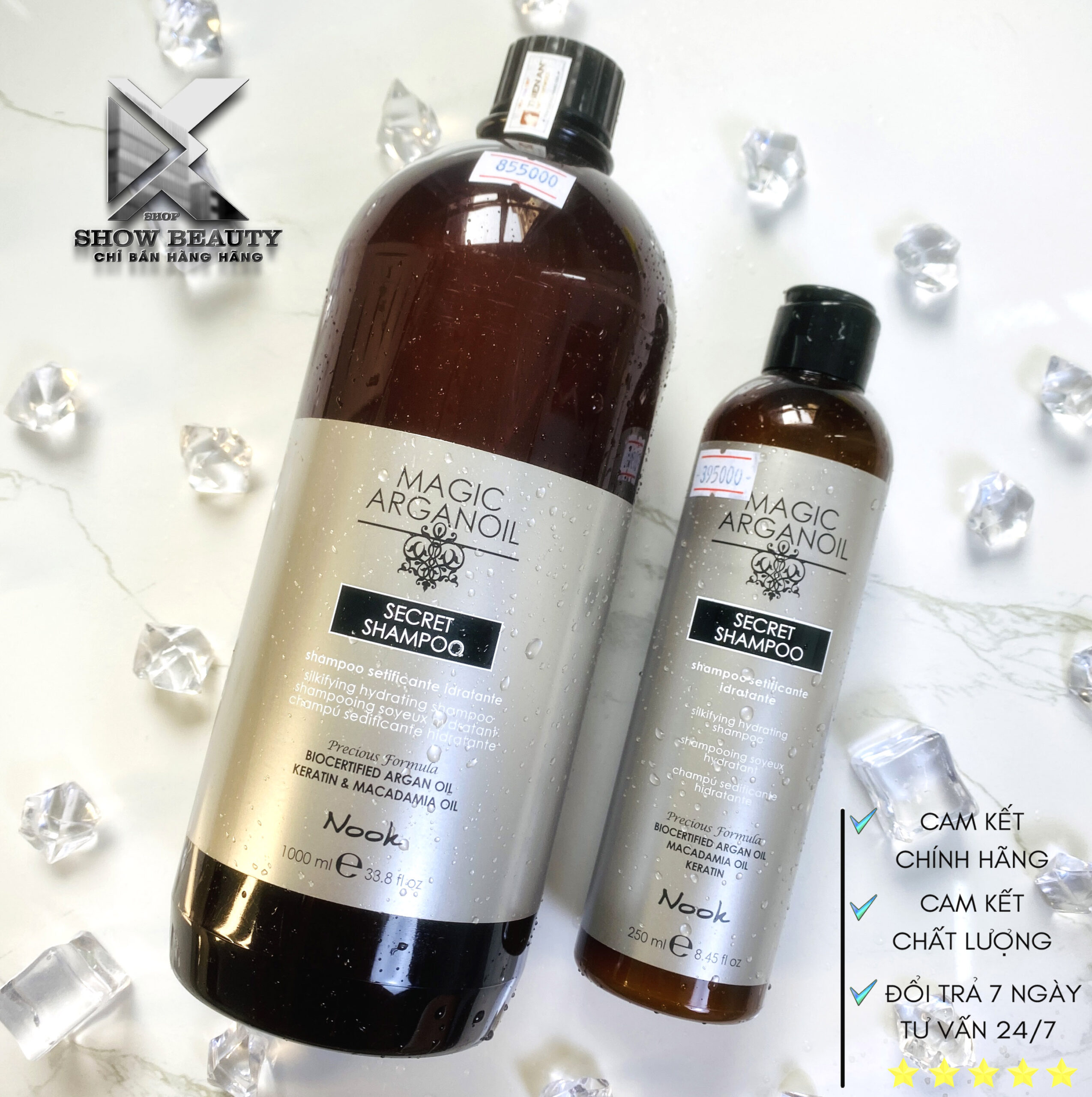Dầu Gội Nook Dưỡng Ẩm, Phục Hồi & Làm Mềm Mượt - Secret Shampoo